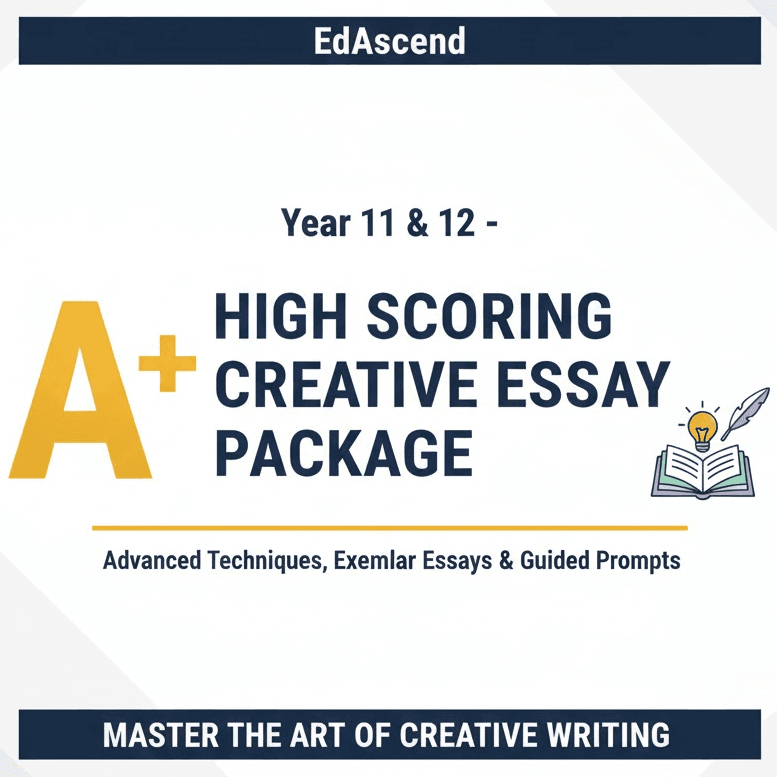 High Scoring Creative Essay Package cover